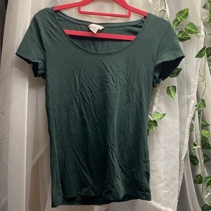 Small Dark Green Top